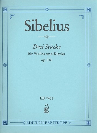 3 Stcke op.116 fr Violine und Klavier