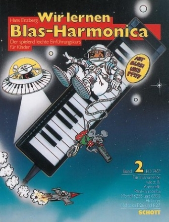 Wir lernen Blas-Harmonica Band 2 fr Blasharmonica (fr Instrumente wie z.B. Antonelli: Pan-Harmonica M