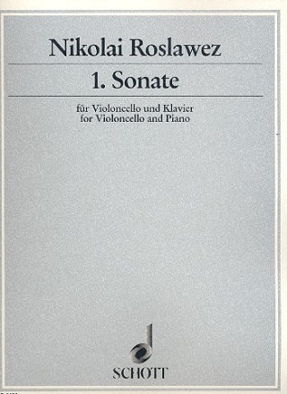 1. Sonate fr Violoncello und Klavier