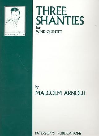 3 Shanties for wind quintet (fl, ob, klar, fag, hrn) parts