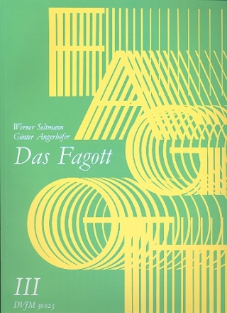 Das Fagott Band 3 (dt/en) fr Fagott