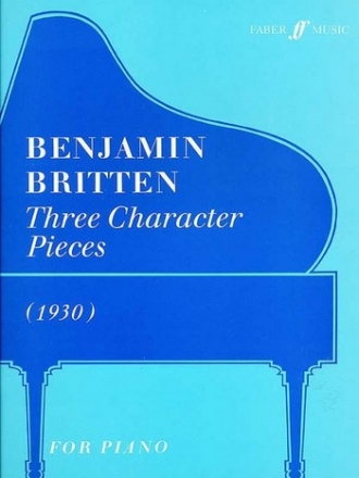 3 character Pieces 1930 for piano