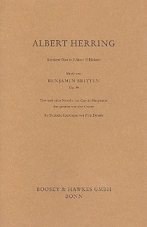 Albert Herring op.39  Libretto (dt)