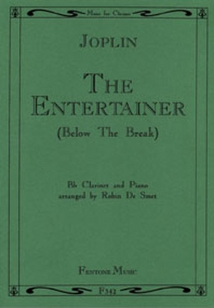 The Entertainer for clarinet and piano