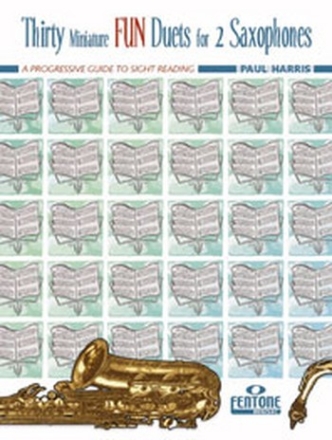 30 miniature Fun duets for 2 saxophones