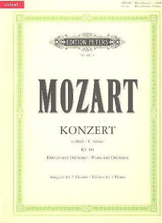 Konzert c-Moll KV491 fr Klavier und Klavier fr 2 Klaviere