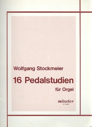 16 Pedalstudien fr Orgel