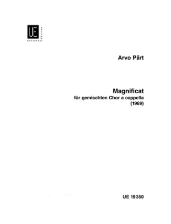 Magnificat fr gem Chor Partitur (1989)