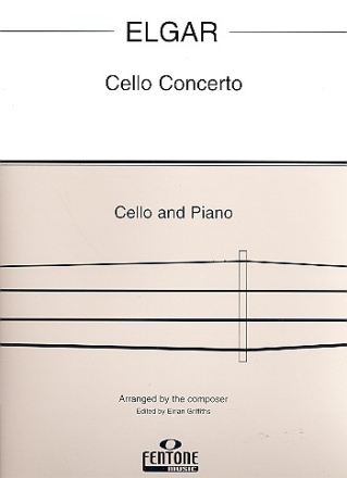 Concerto op.85 for cello and piano