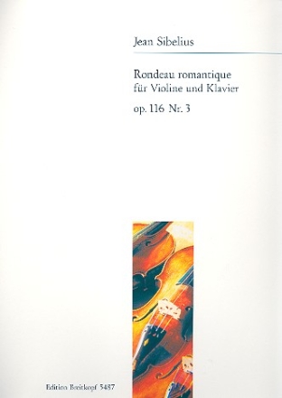 Rondeau romantique op.116,3 fr Violine und Klavier