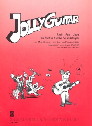 Jolly guitar 10 leichte Stcke fr Einsteiger - Rock-Pop-Jazz -