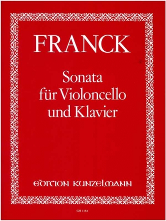 Sonate fr Violoncello und Klavier