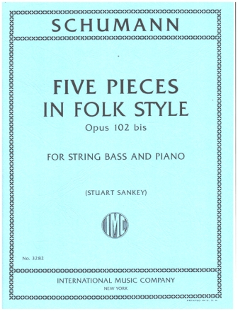 5 Pieces in Folk Style op.102 bis for string bass and piano