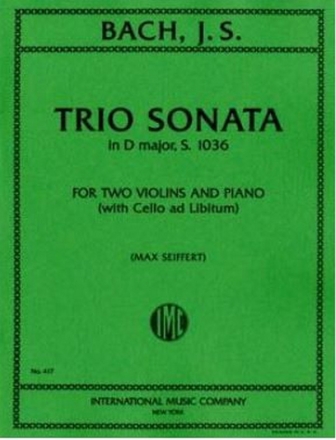 Trio Sonata d minor for 2 violins and piano parts