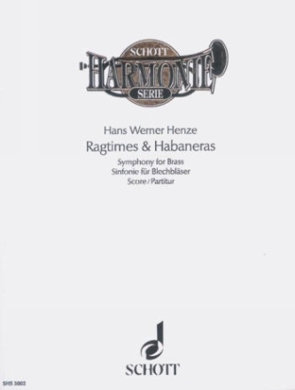 Ragtimes & Habaneras fr Blechblser Partitur