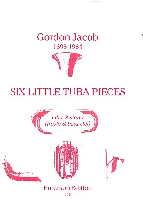 6 little Tuba Pieces for tuba and piano