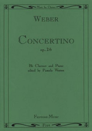 Concertino op.26 for clarinet and piano