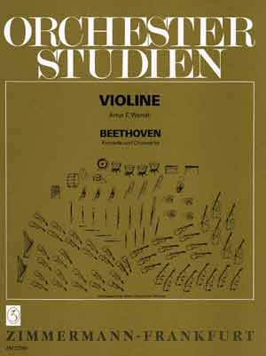 ORCHESTER STUDIEN FUER VIOLINE KONZERTE UND CHORWERKE WENDT, ARTUR F., ED.