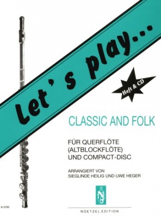 Let's play Classic and Folk (+CD) fr Querflte (Altblockflte)