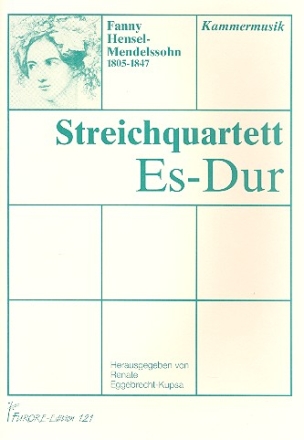 Streichquartett Es-Dur fr 2 Violinen, Viola und Violoncello Stimmen