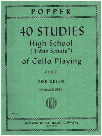 40 Studies op.73 for cello