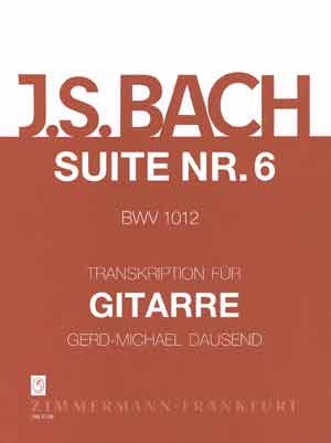 Suite Nr.6 BWV1012 fr Gitarre