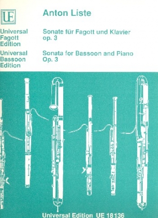 Sonate op.3 fr Fagott und Klavier