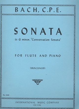 Sonata g minor for flute and piano