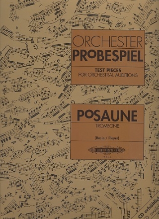 Orchester Probespiel fr Posaune Sammlung wichtiger Passagen aus Opern- und Konzertliteratur