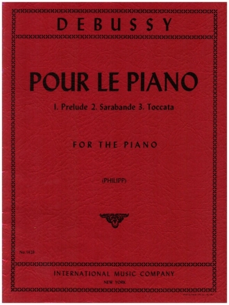 Pour le piano for piano