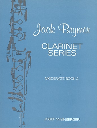 Clarinet Series Moderate Book 2 for clarinet and piano