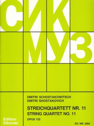 Streichquartett Nr.11 op.122 Stimmen