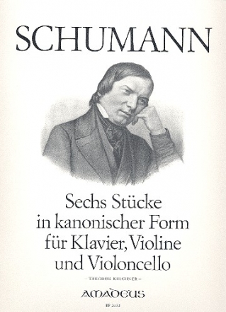 6 Stcke in kanonischer Form fr Klavier, Violine und Violoncell