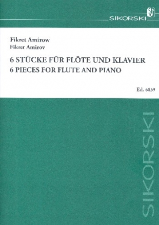 6 Stcke fr Flte und Klavier