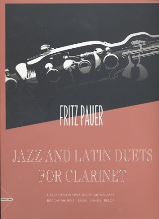 Jazz and Latin Duets for clarinet