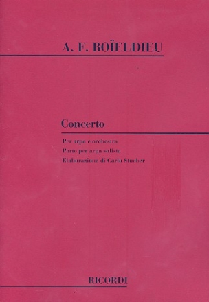 Concerto per arpa e orchestra parte per arpa solista