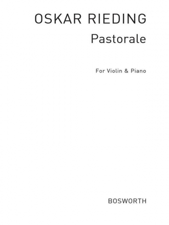 Pastorale op.23,1 for violin and piano Verlagskopie