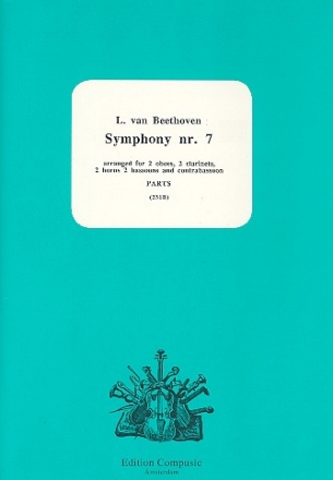 Symphony no.7 for wind ensemble parts