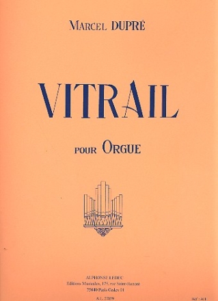 Vitrail op.65 pour orgue