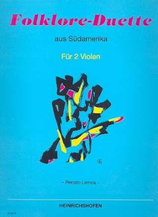 Folklore-Duette aus Sdamerika fr 2 Violen