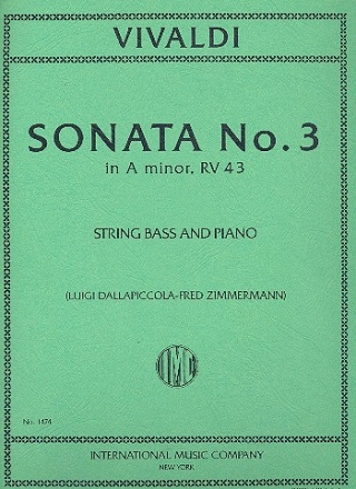 Sonata no.3 for string bass and