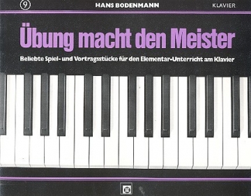 bung macht den Meister Band 9 fr Klavier