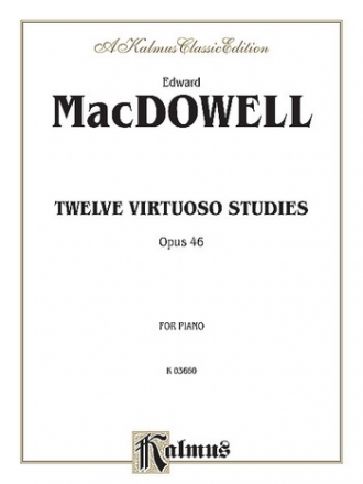 12 virtuoso studies op.46 for piano