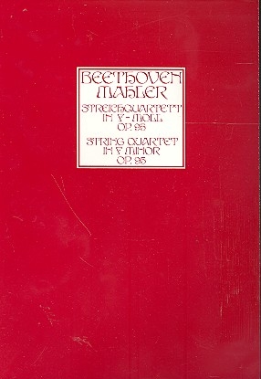 Streichquartett f-Moll op.95 fr Streichorchester Studienpartitur