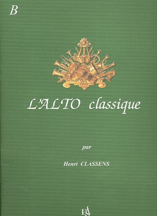 L'alto classique vol.B pour alto et piano