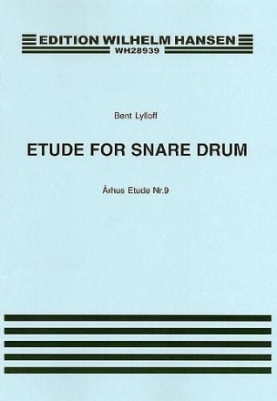 Etude for snare drum