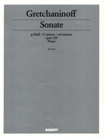 Sonate g-Moll op.129 fr Klavier