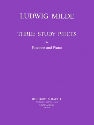 3 Study pieces for bassoon and piano