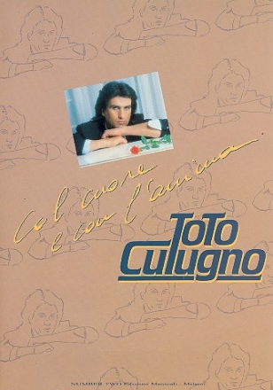 Toto Cotugno: Col cuore e con l'anima Melodieausgabe mit Akkorden Songbook