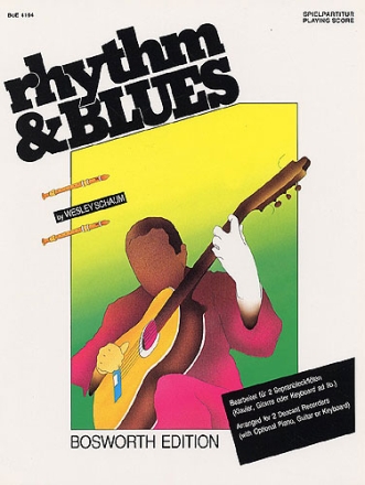 Rhythm and Blues fr 2 Sopranblockflten Spielpartitur